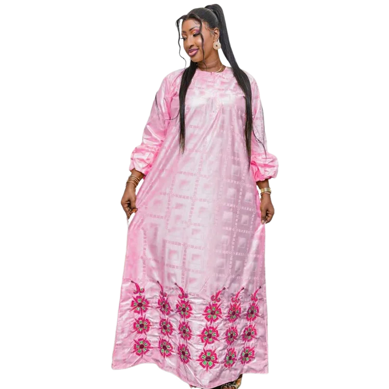 

African Bazan Style Custom New Traditional Clothing Print Elegant Classic Plus Size Fit Four Seasons Coming-of-Age Gown
