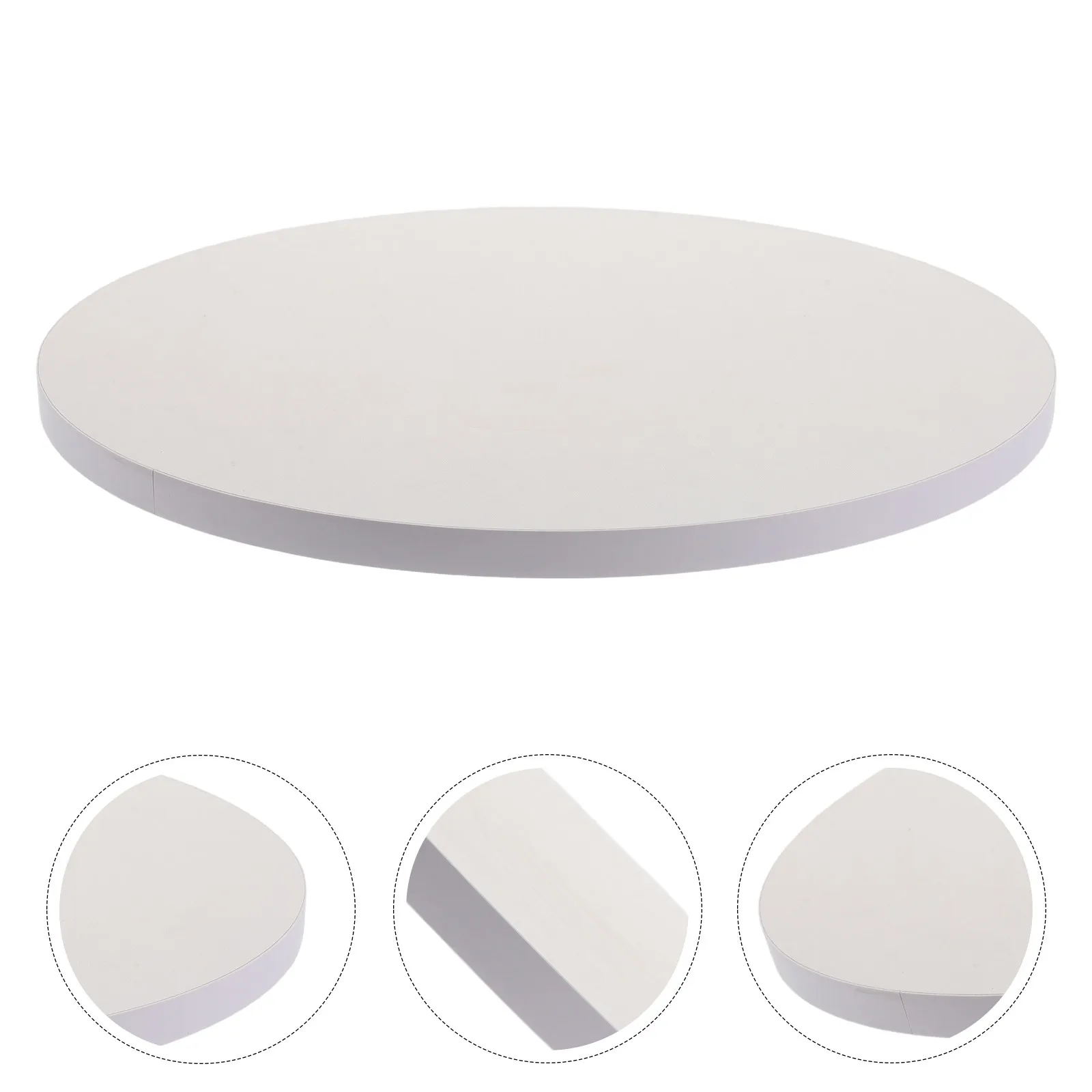 

Round Wooden Table Top Thick Solid Wood Coffee Tabletop Rustic Style Small End Table Replacement Round Wood Top