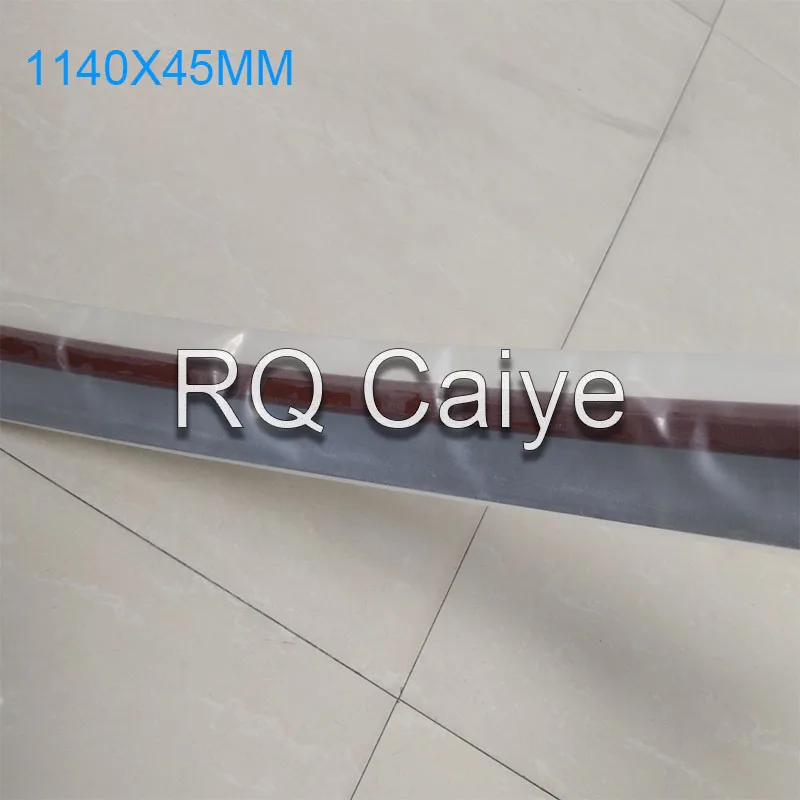 5Pieces Polyurethane Material Wash up Blade 1140X45X0.5mm Without hole For KBA 105 KBA36 Printing Machinery Parts