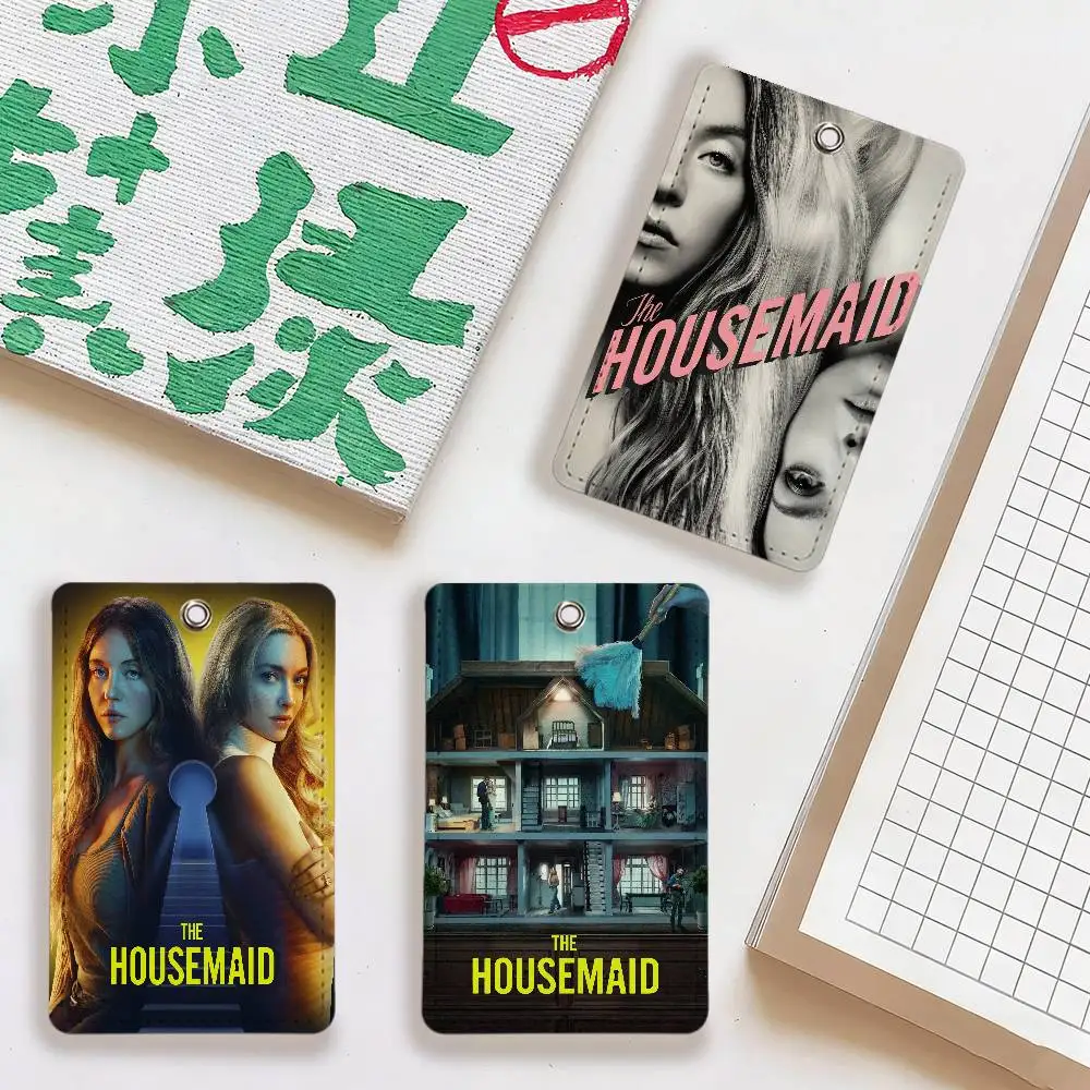 

FILM Держатель для карт Housemaid Органайзер для кредитных карт и удостоверений личности, милый кошелек, повседневный аксессуар, игривый аксессуар