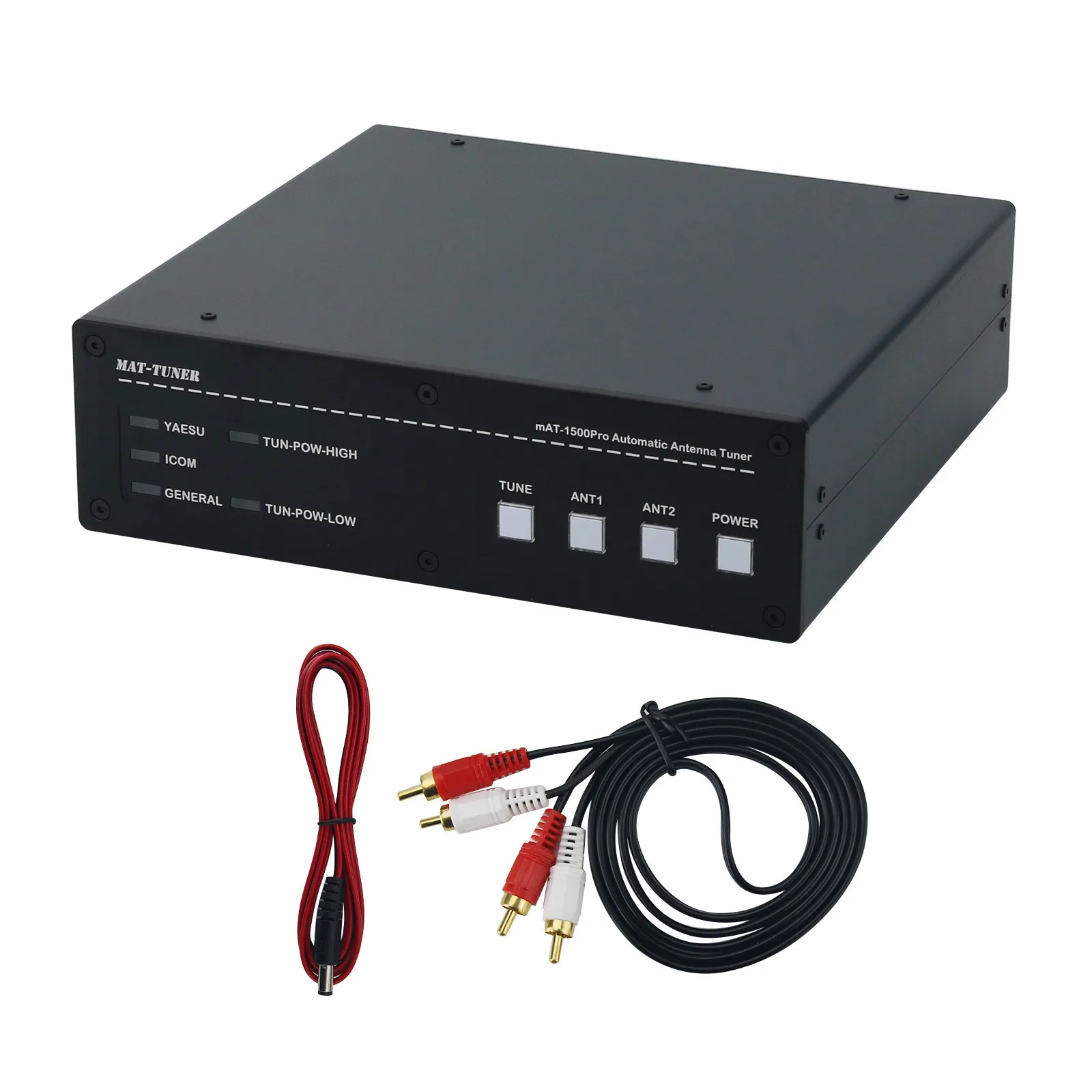 

HAMGEEK MAT-1500Pro General High Power Automatic Antenna Tuner Shortwave Radio for YAESU ICOM with 3 Working Modes