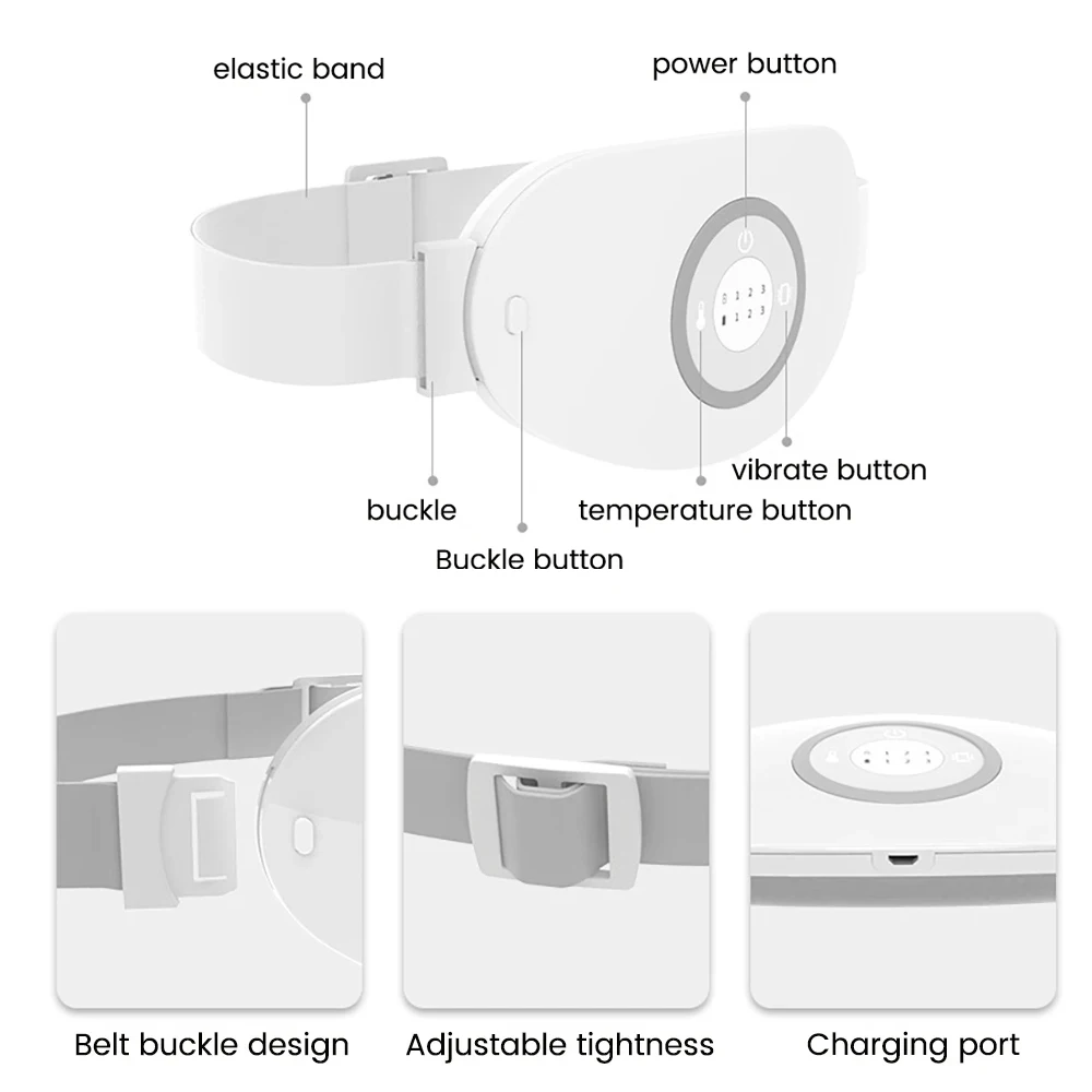 Male Prostate Rehabilitation Red Light Infrared Therapy Device Prostatic Hyperplasia Hot Compress Massager