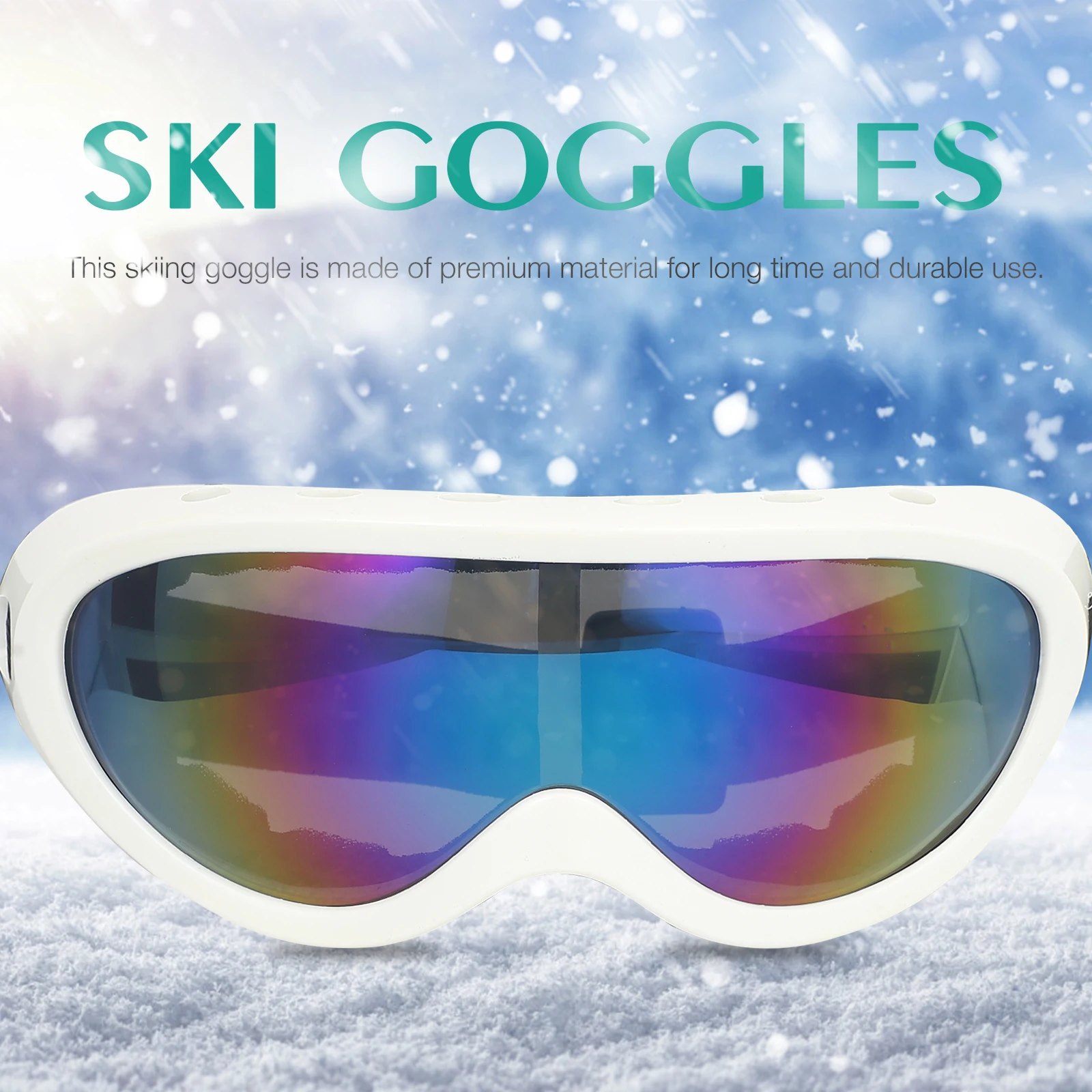 

Skiing Glasses UV Protection Goggles Outdoor Sports Eyewear Durable Design Mountain Climbing Cycling Travel Gift