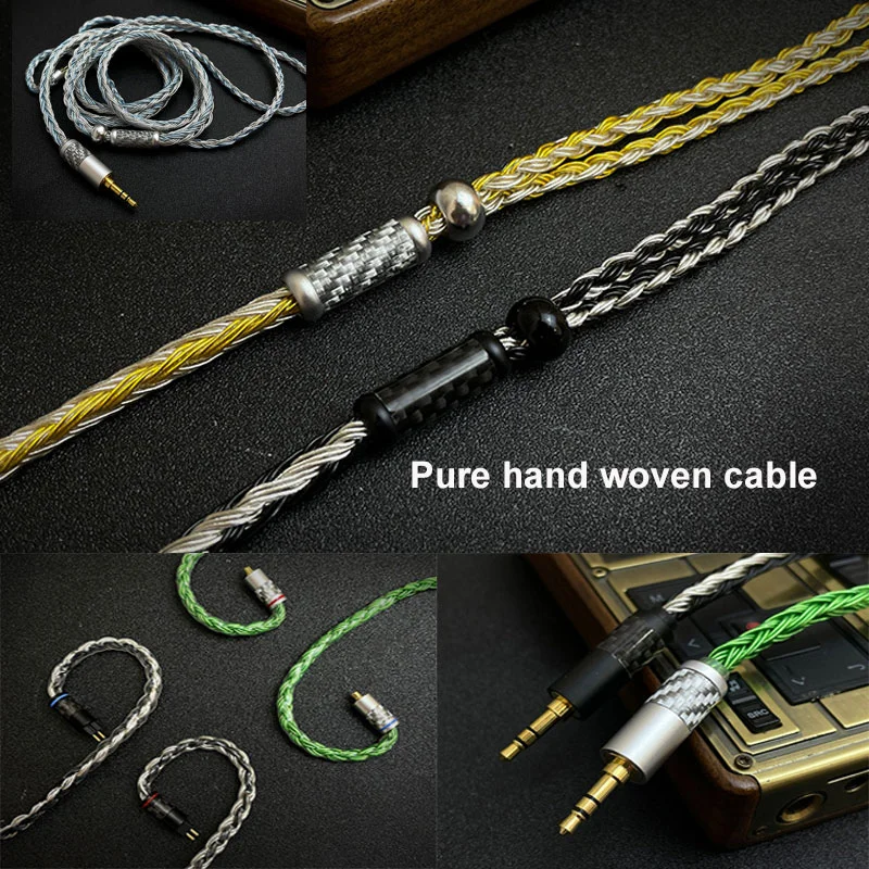 New upgrade cable MMCX 0.78MM A2DC IE900 IE400 ie80 IM50 600 core Single crystal copper 24share earphone cable For Sennheiser