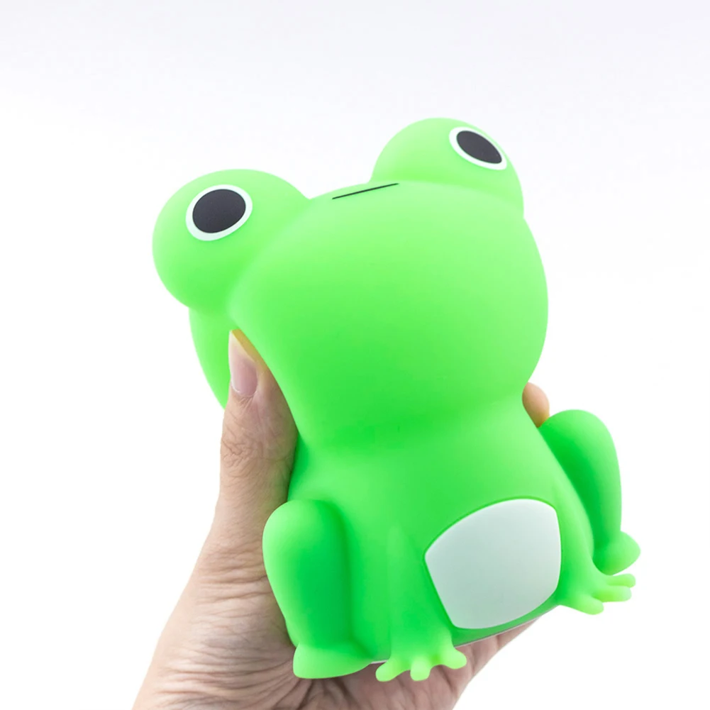 Lampada da notte per bambini Frog Soft Silicone Sleeping Night Light dimmerabile Timer ricaricabile Colorful Light Room Decor regali per bambini