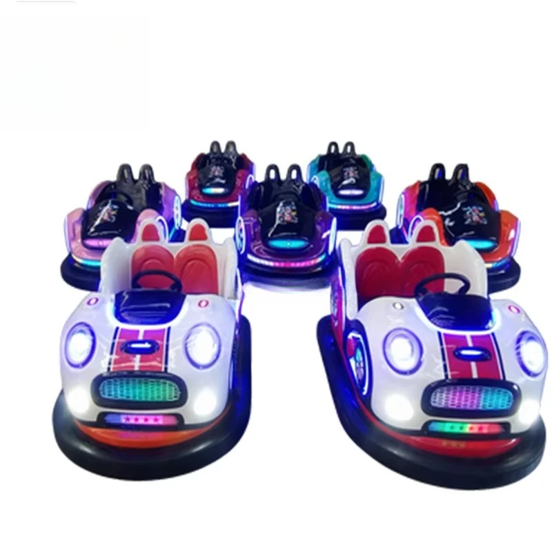 

Educational bumper car fiberglass car with shooting game function Indoor and outdoor playground Suitable