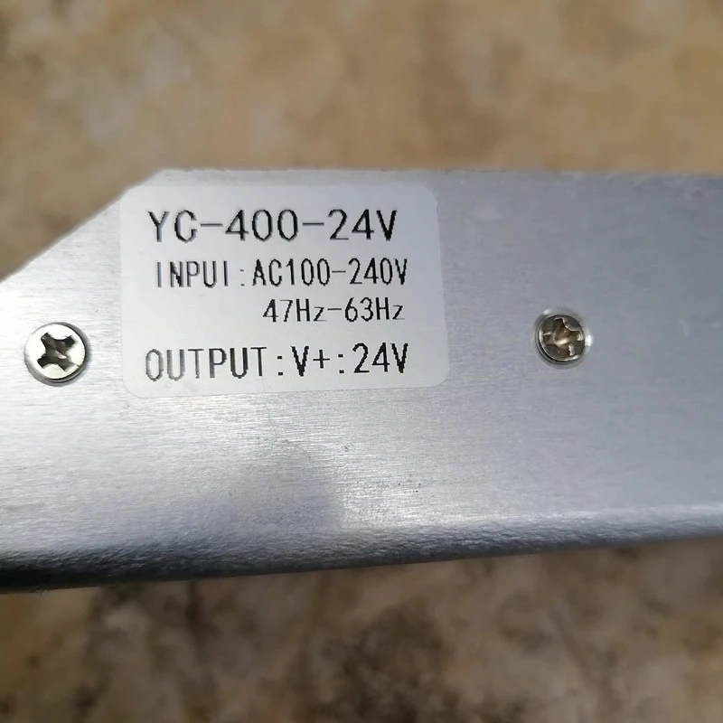 YC-400-24V 400W Power Suppy 100-240V AC to DC 24V Output Switch Power Replacement