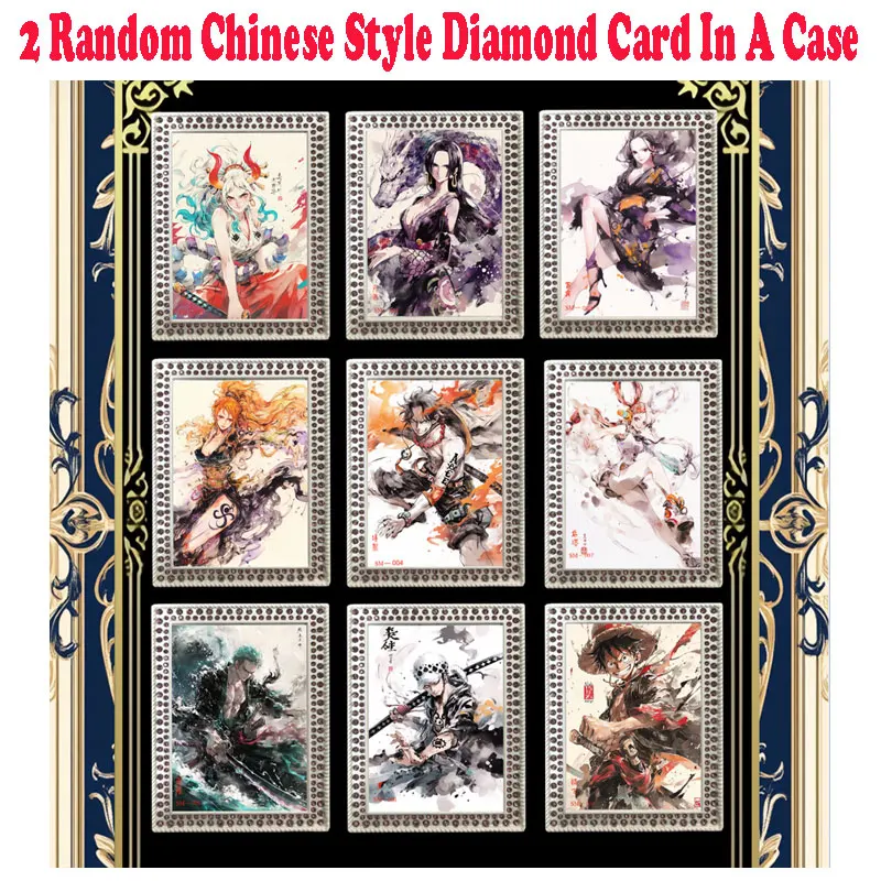 Nieuwste groothandel Shanhai One Piece Collection Card Diamond Card Cartoon Booster Box Luffy Sanji Nami TCG Populaire handel CCG