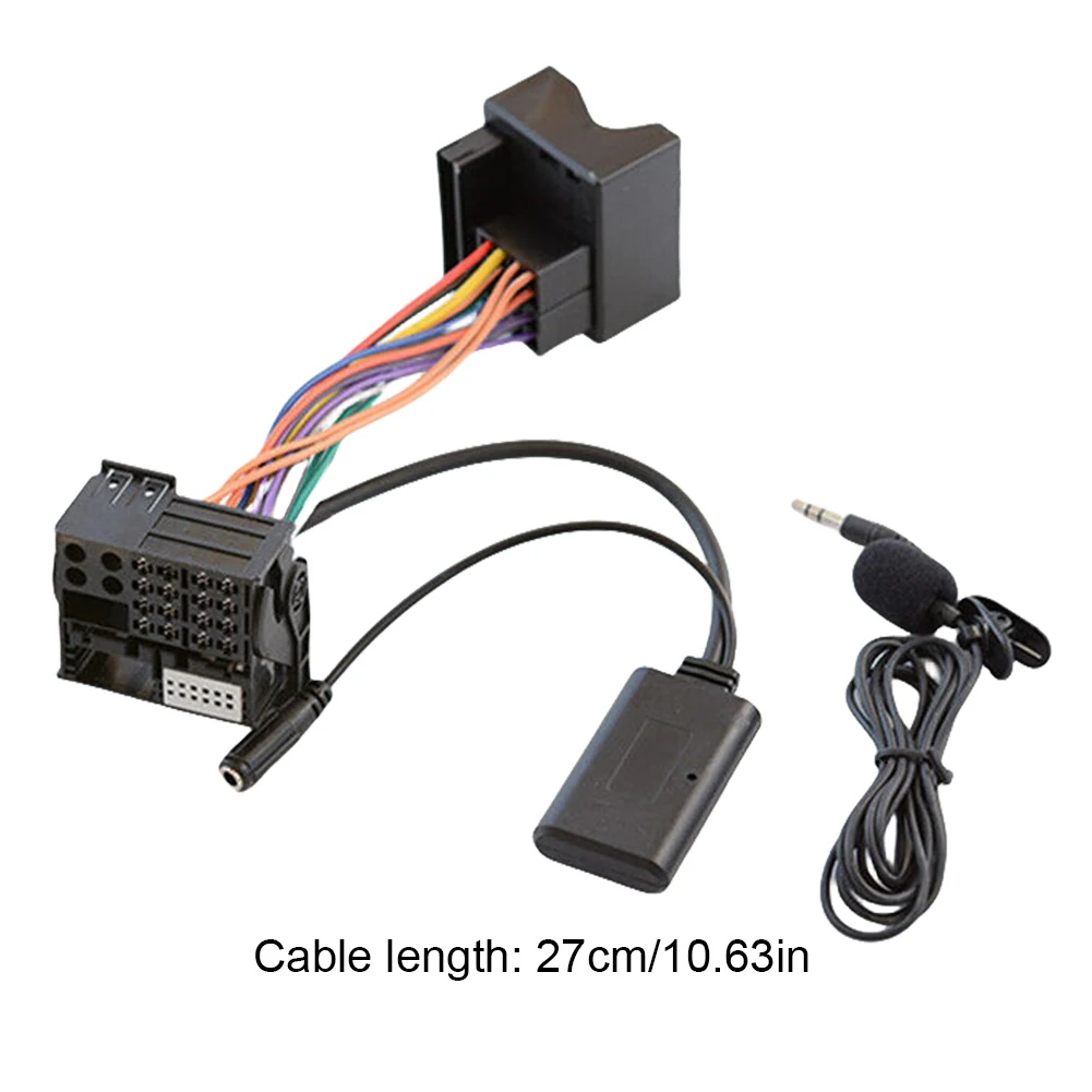 محول موسيقى MP3 الصوتي مع ميكروفون سيارة ستيريو بلوتوث متوافق مع عدة الصوت 20 30 50 APS لمرسيدس بنز W169 W245 W203 #5