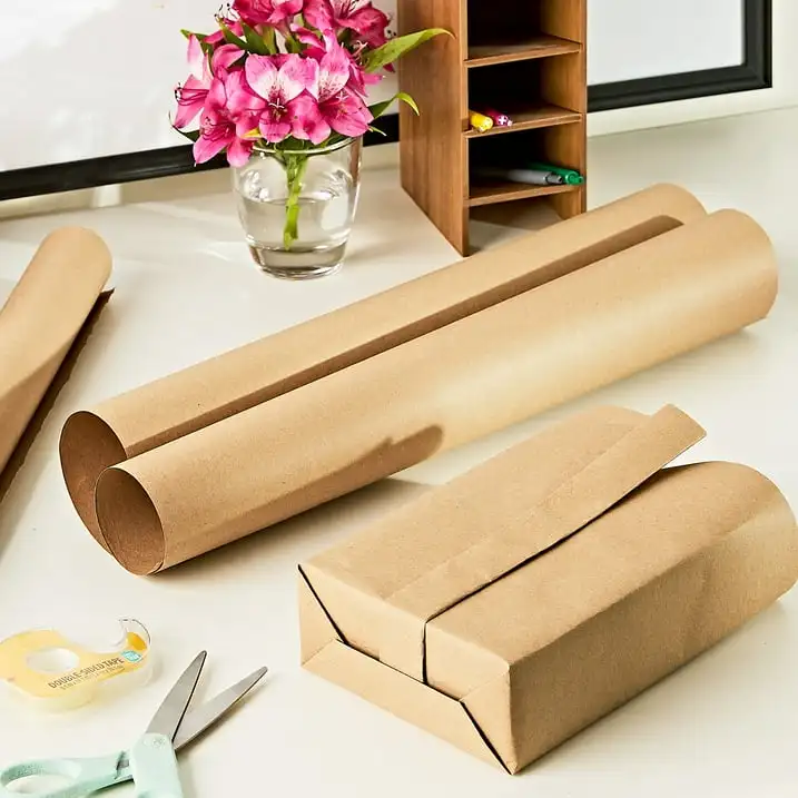 (Confezione da 9) penna + ingranaggio rotolo di carta Kraft da 30 "x 30", assortito