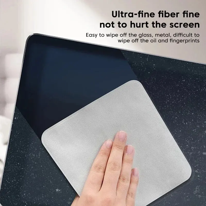 Microfiber Polishing Cleaning Cloth Replica Screen Wiper Suitable For iPhone iPad Tablet And Precision Digital Surfaces