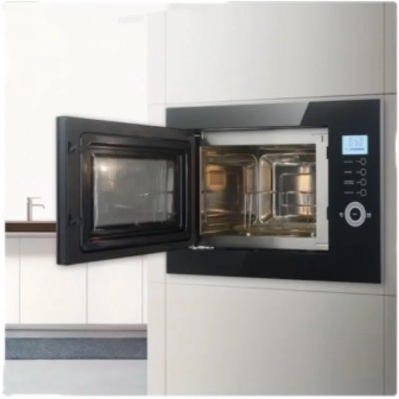25L L Microwave Oven Black Smart Home Automatic Embedded Touch Stainless Steel