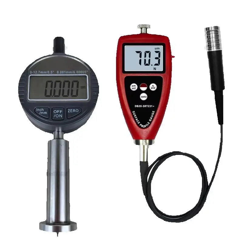 0918 Digital Portable Surface Roughness Tester Shot Peening Anchor Tester Sandblast Depth Tester Measuring Tools DB20-SRT231