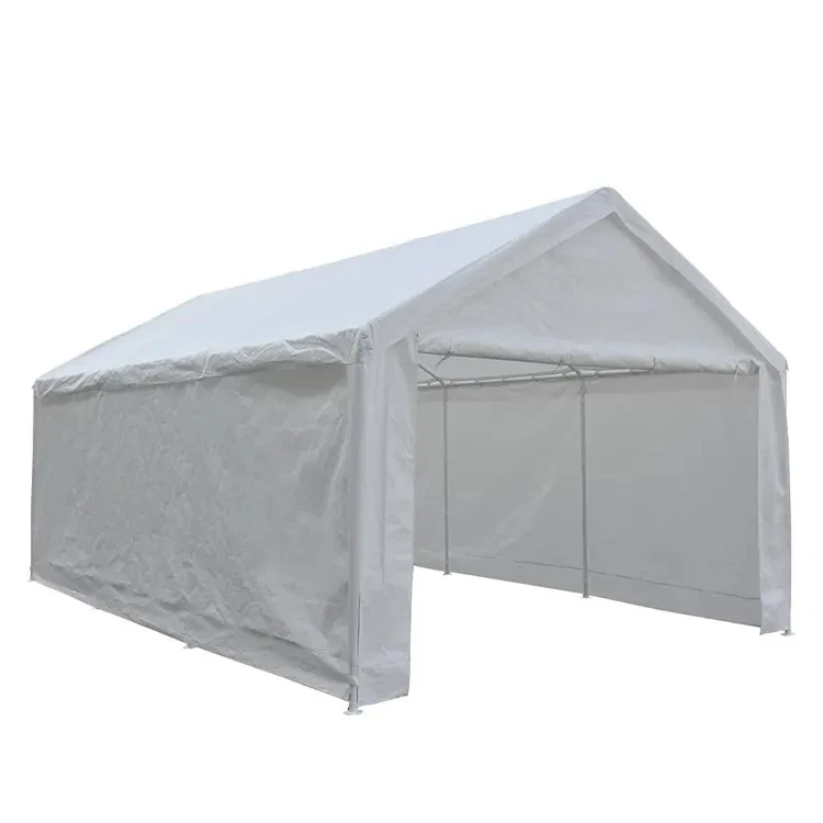 forHOMFUL PE Car Shed Fabric Shelter Storage Proof Cover Park Garage Car Canopy Garage Tent Carport Plastic Mobile Car Garage