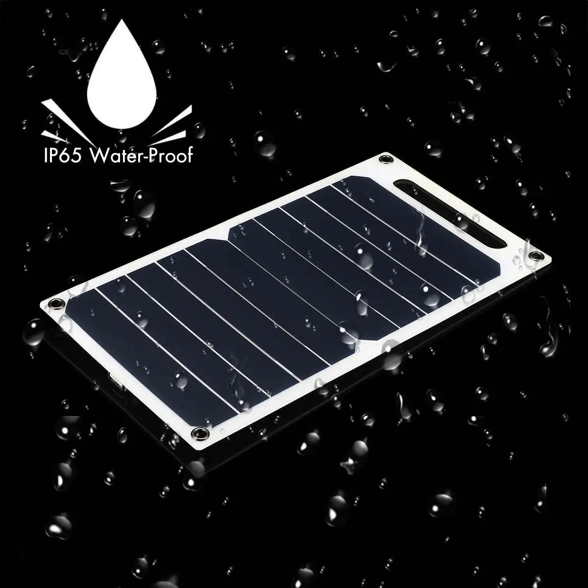 solar charging panel 10W 6V For Power Bank Mobile Camping Light for solar panel water proof USB interface