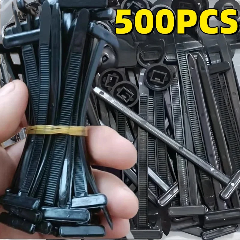 Multi-Purpose Nylon Zip Ties Car Engine Guards Underbody Panel Fastener Clip Screw Replacement Heavy Duty Self-locking Cable Tie