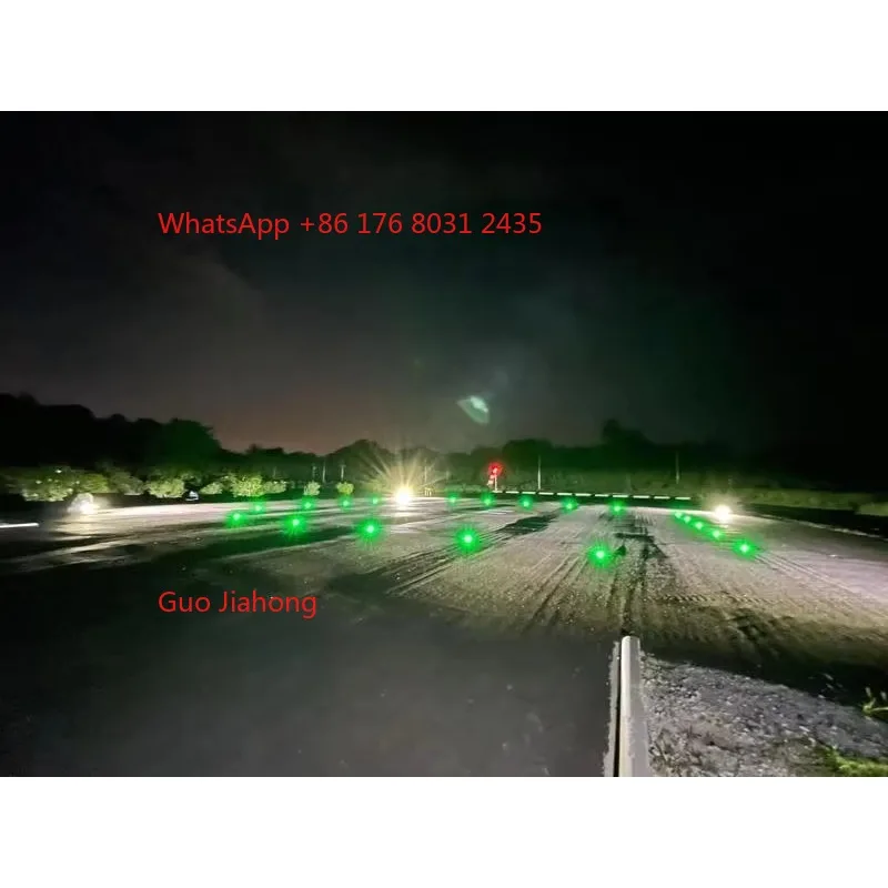LED شبه دافق Led يعتم محيط أضواء مدمجة ICAO FATO /TLOF Heliport Helipad مطار الهبوط المدرج / ضوء تاكسي