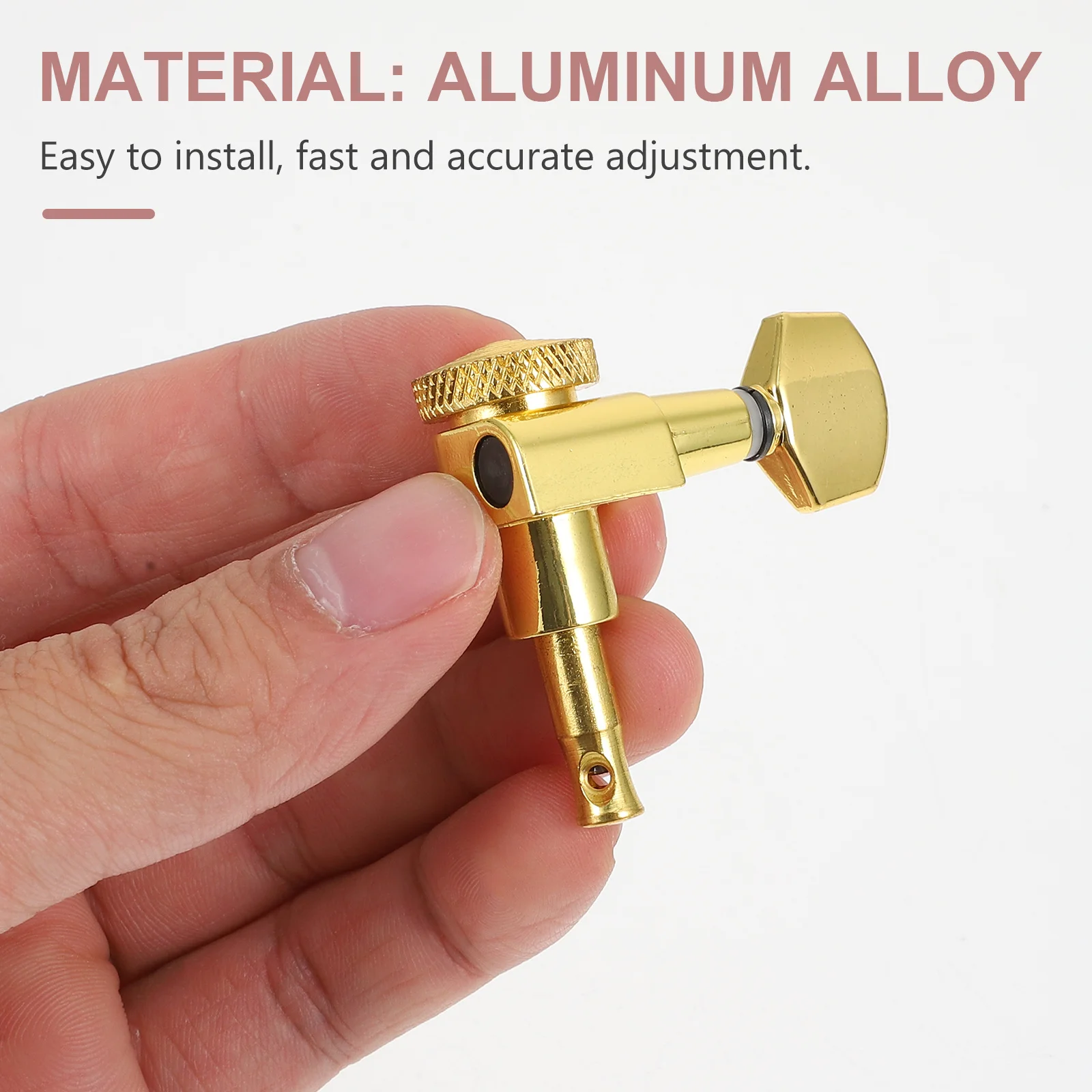 

1Set Guitar Tuning Knobs Lock String Functions Alloy Stringed Instrument Turners Acoustic Electric Guitar Accessories