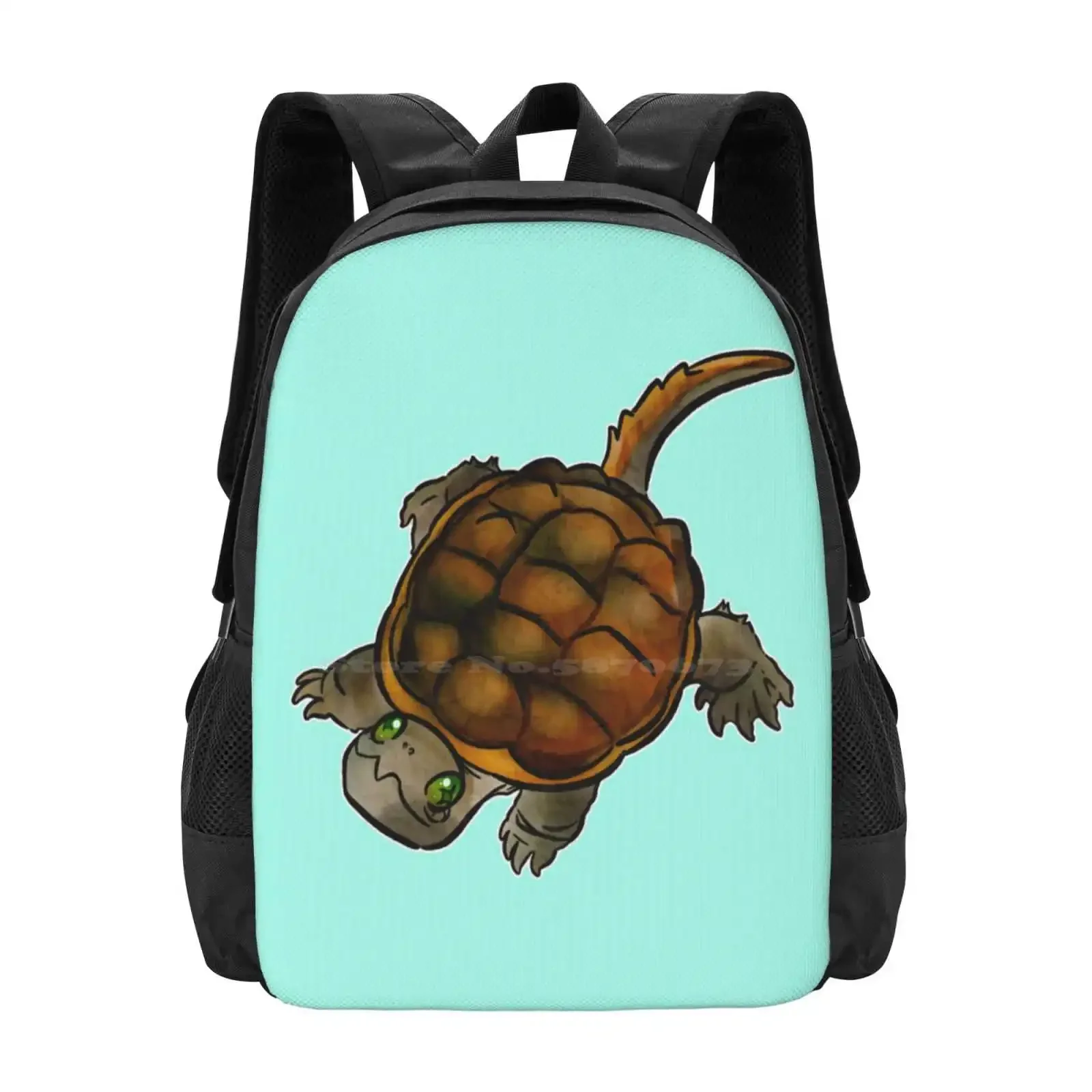 

Derpy Sammich Hot Sale Schoolbag Backpack Fashion Bags Turtle Snapper