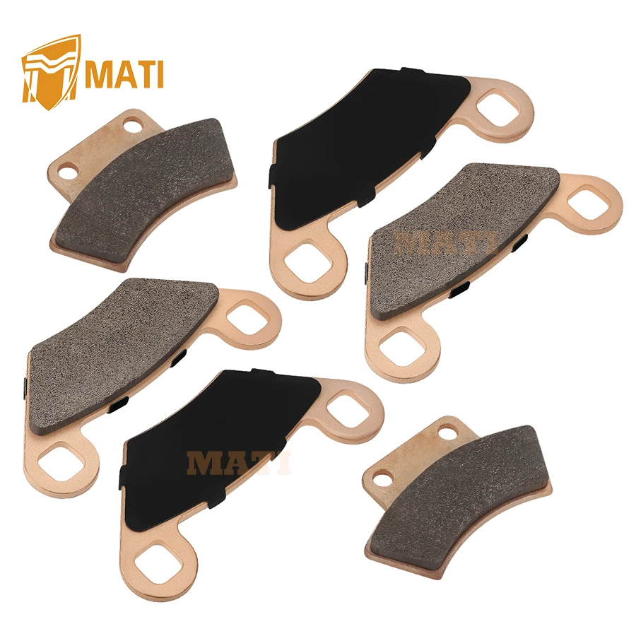 

Front Rear Brake Pads Sintered for Polaris Trail Boss 250 300 350L 400L 500 Xpress 300 400L Xplorer 300 400 500 2200901 1930643