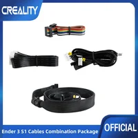 Combinación oficial de cables Creality Ender 3 S1, cableado de cable de pantalla, cable plano, cable de límite de motor del eje X/Y Cable de impresora 3D