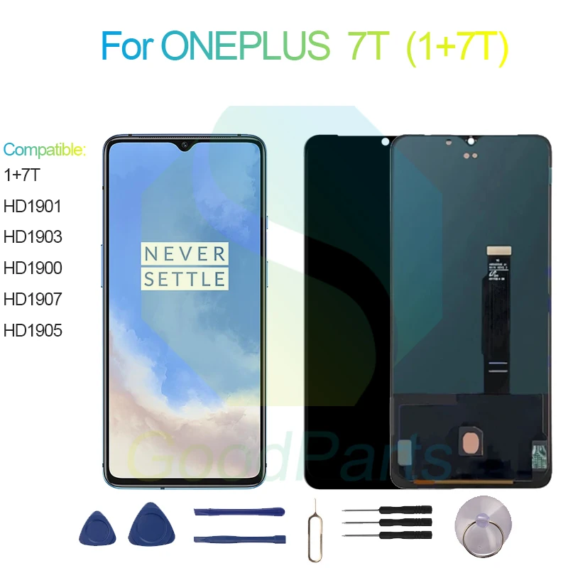 For ONEPLUS 7T LCD Display Screen 6.55