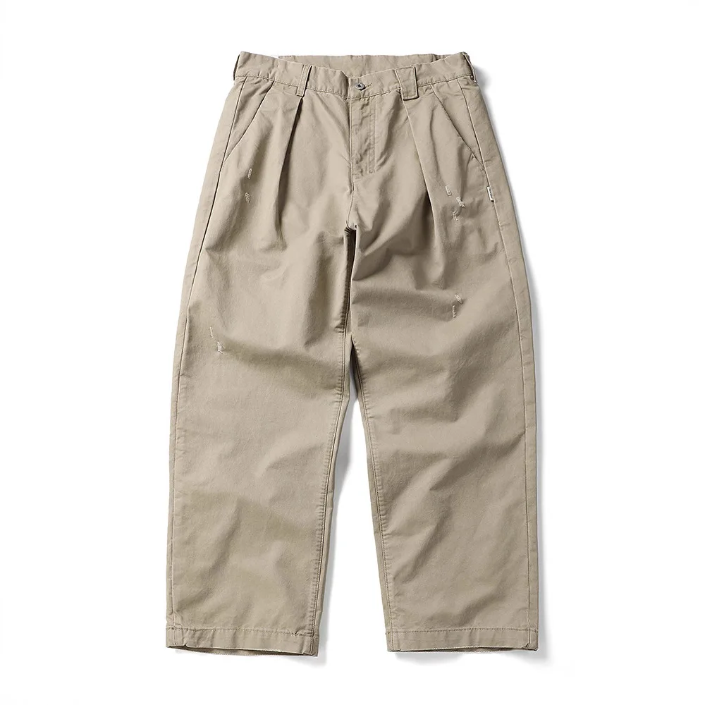 

Мужские повседневные тонкие брюки Bla, осенняя новинка, в стиле ретро, американские рабочие брюки свободного кроя с низкой талией, модные брюки для молодежи