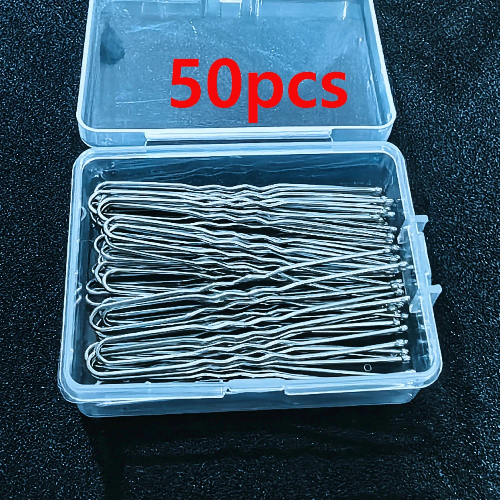 50pc 6cm Silver Box