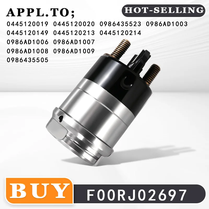 F00RJ02697 Diesel Injector Valve Fuel Common Rail Solenoid Valve For Cum*mins 0986435523 0986AD1003 0445120084  YG2133