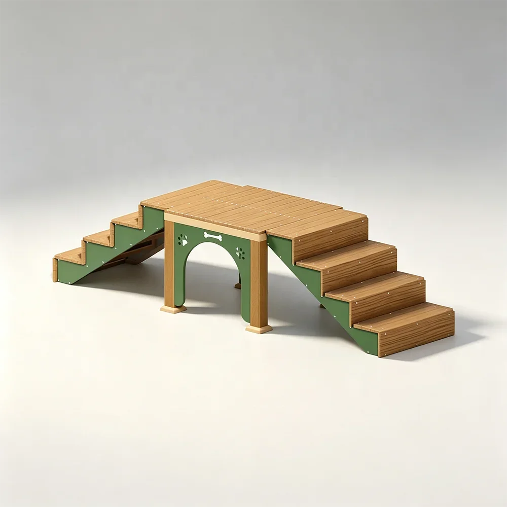 a forPet Playground Dog Training Climbing Rest Platform Dog Playground