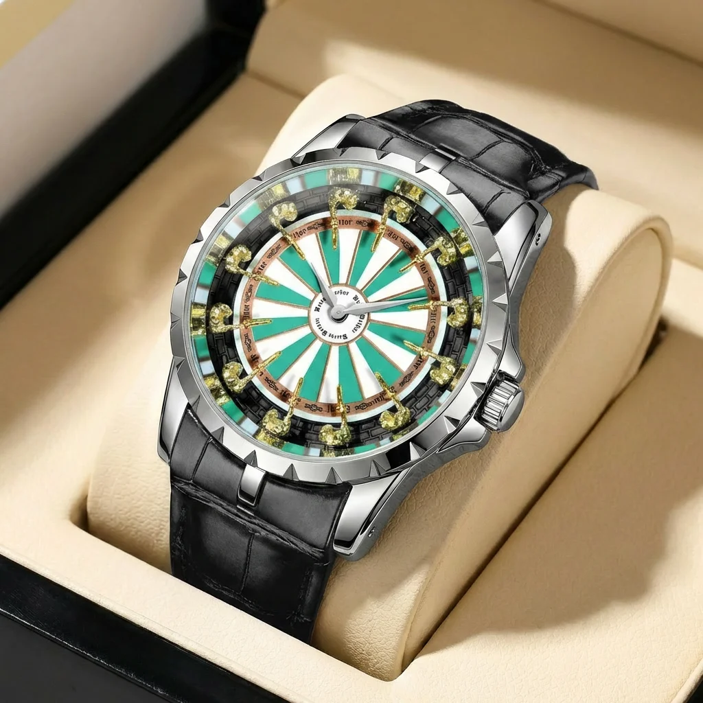 Men's Retro Style Automatic Quartz Watch