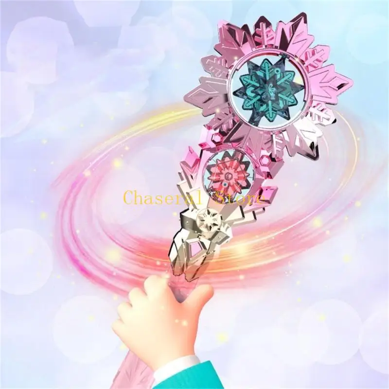 E7CE Flashing Wand Popular Music Fairy Toy Girl Roleplaying Costume Wand