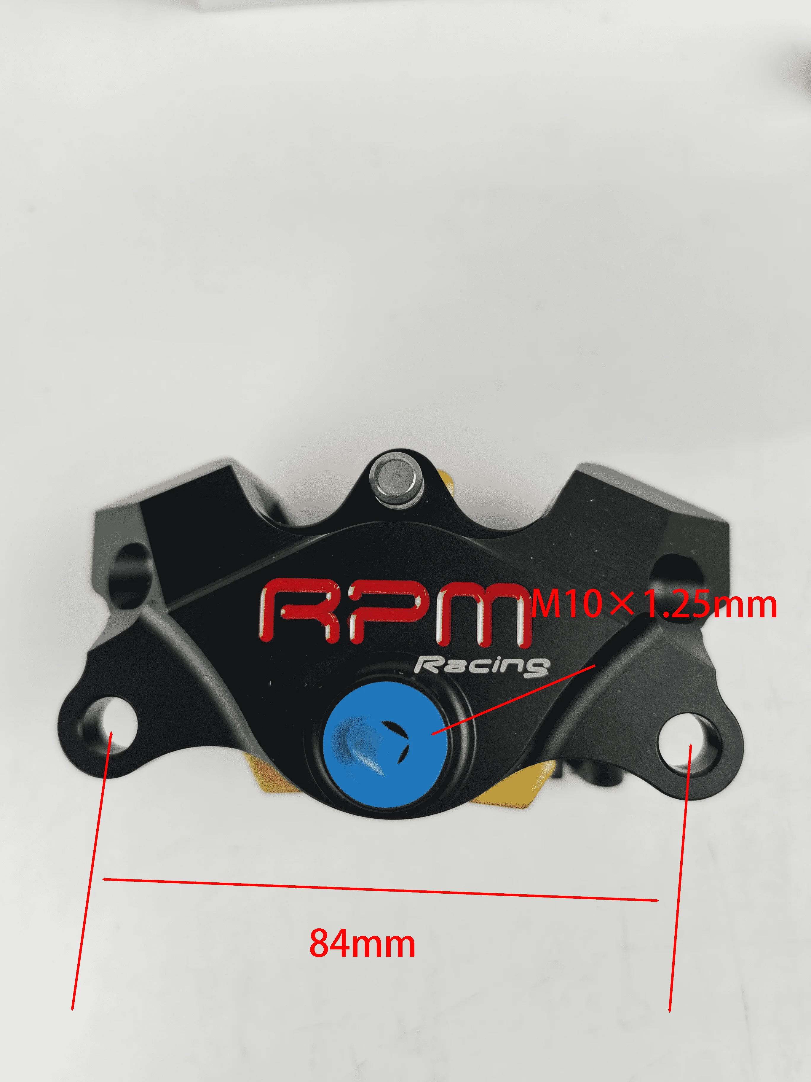 RPM Racing Caliper 84mm Hole Spacing M10 × 1.25mm Motorcycle Modified Four-Piston Brake Pump