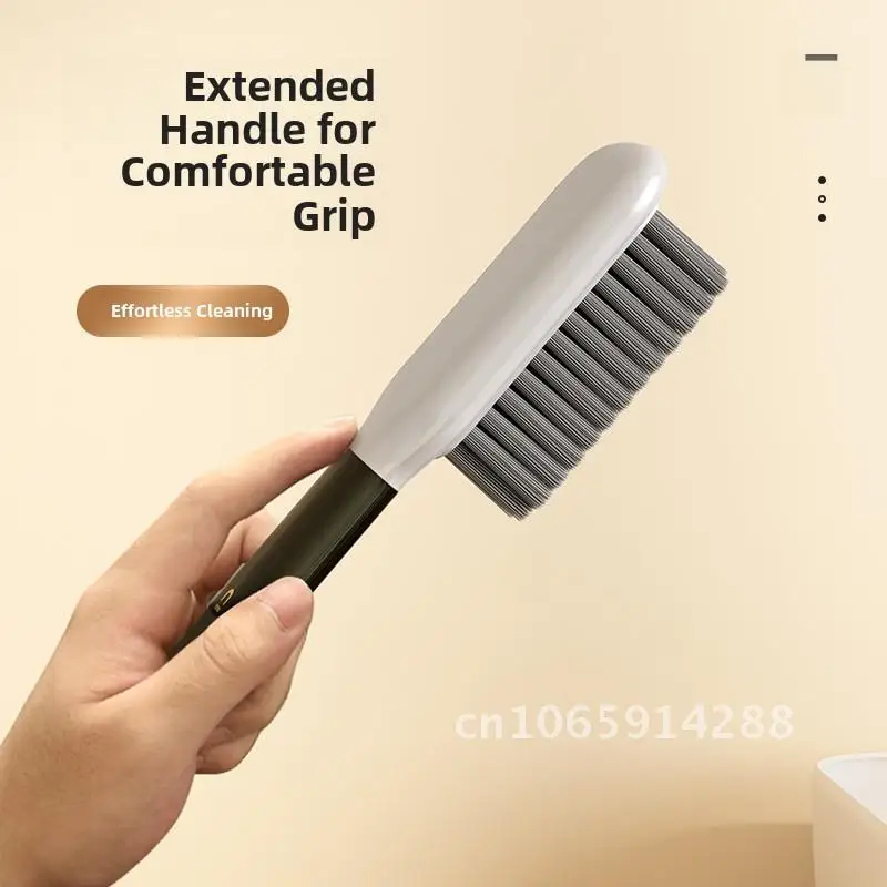 

Long Handle Shoe Brush Laundry Cleaning Soft Hair No Scratch Household Plastic Shoe Brush for Sneakers And Laundry