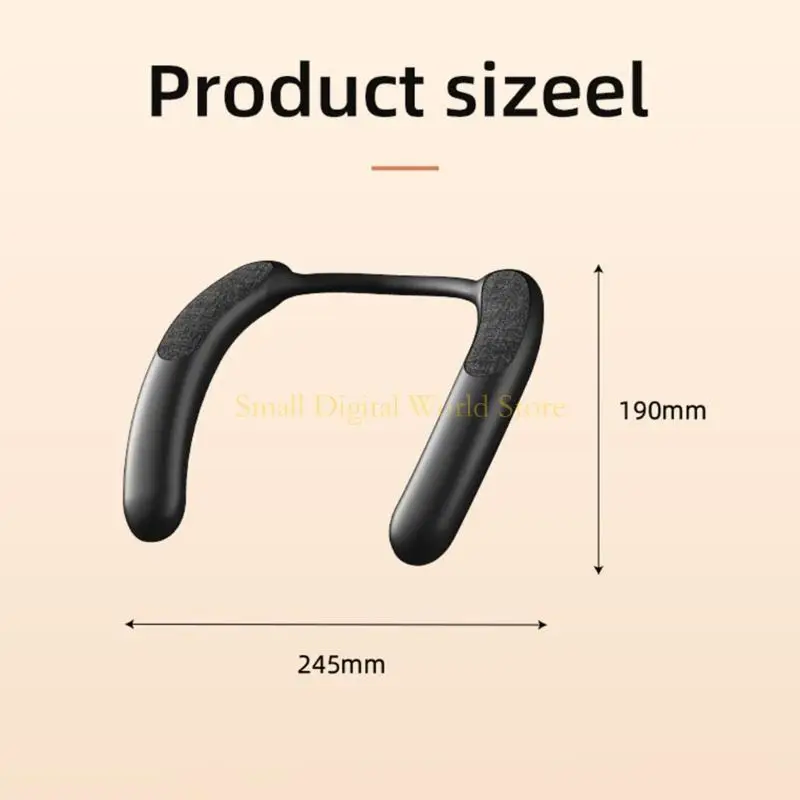 

77UB Comfortable Bluetooth-compatible Neckband Speaker Rich Multidimensional Sound