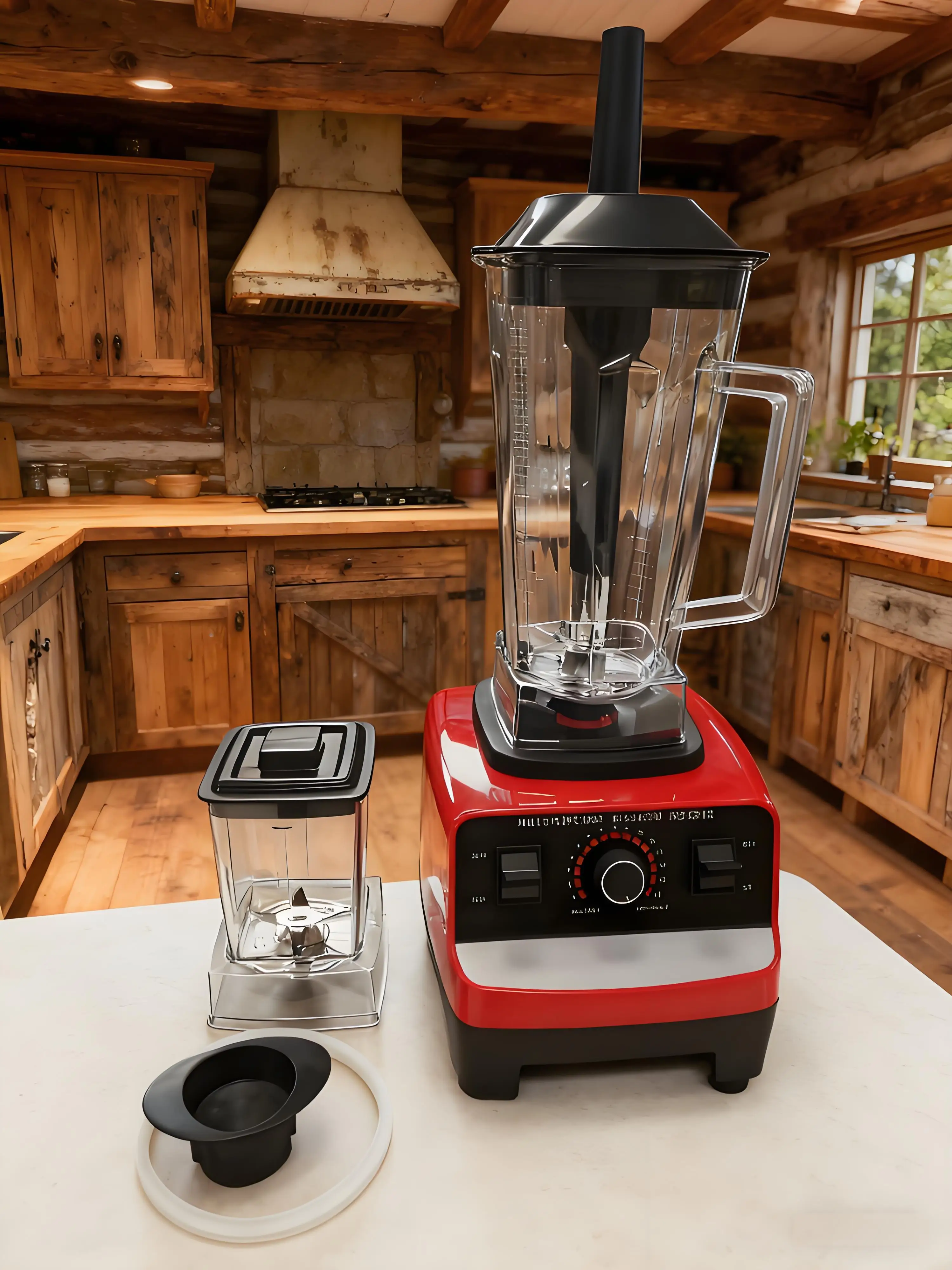 Safe BPA-Free Blender with Jar – Great for Smoothies & Beverages, Comes with 6 Useful Tools — Safe