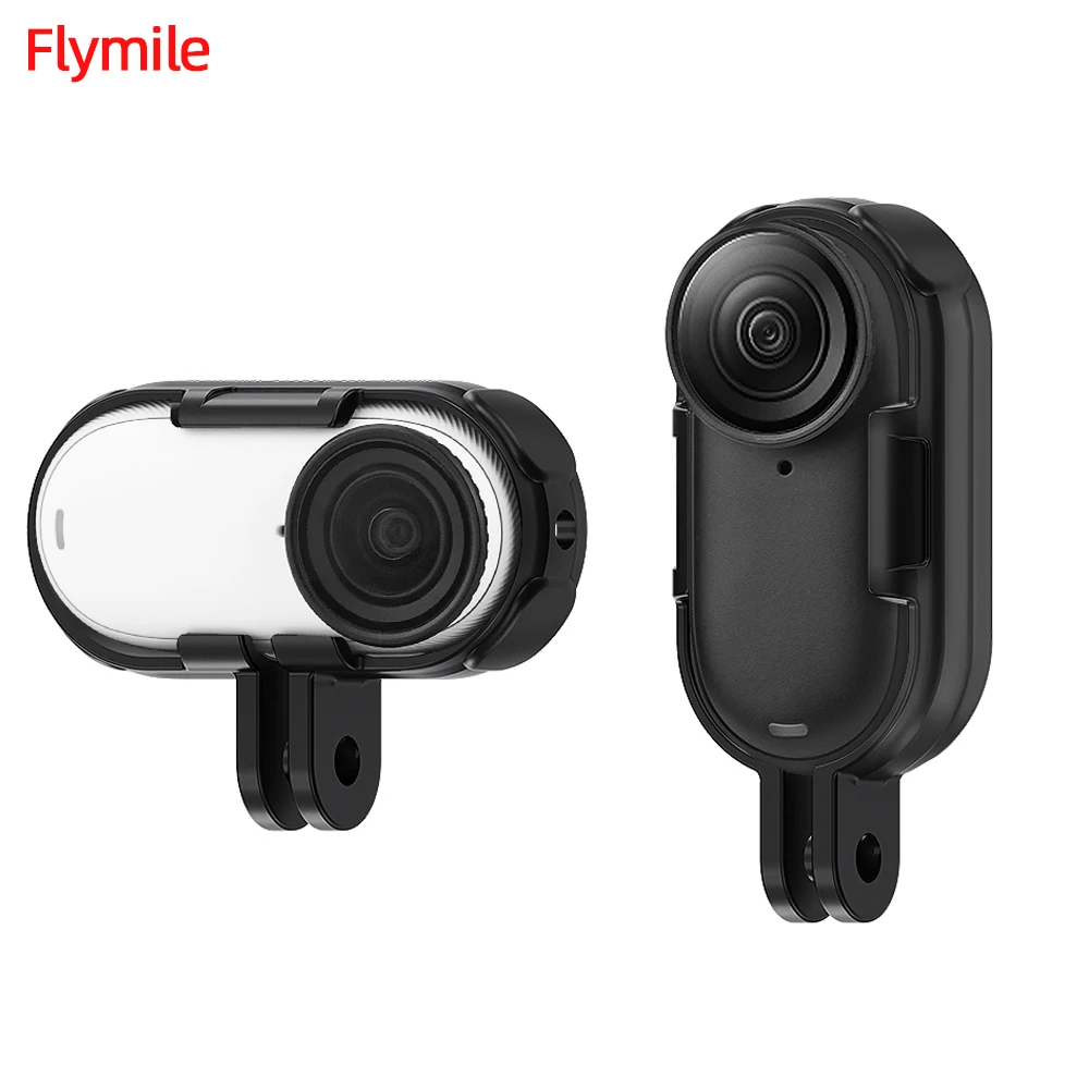 Fymile Adapter Protective Frame for Insta360 GO3S Expansion Bracket Connection Mount Camera Photography Accessories