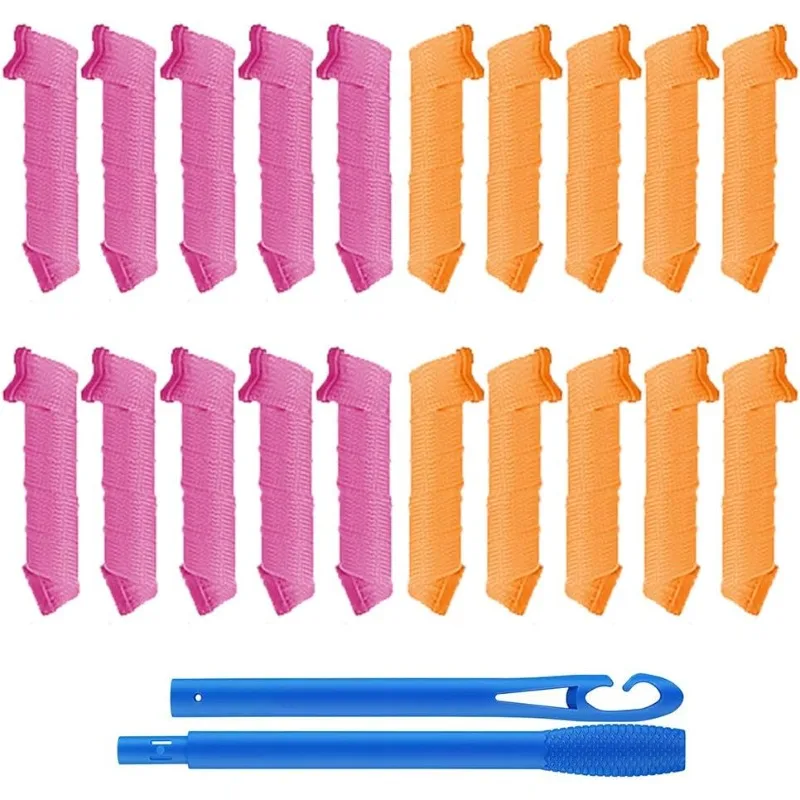 

20 шт. застежка для волос Bigoudis Magic Roll, Bigoudis спиральная волна, волосы Bigoudis, спиральные волосы Bigoudis Curly.