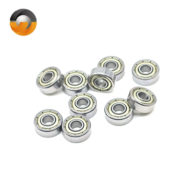 10 قطعة 605ZZ 5x14x5mm ASBEC-7 كرة أخدود عميقة تحمل مصغرة تحمل جودة عالية R-1450ZZ