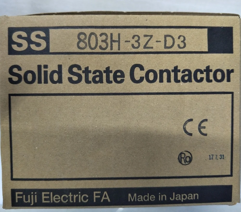 New Original Solid State Contactor 3-Pole SS803H-3Z-D3 380V 80A FUJI Electric FA