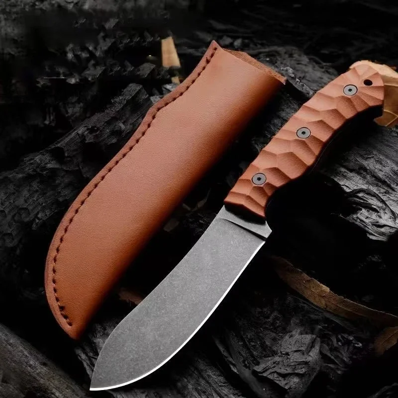 فلاش بيع قسط جودة مستقيم سكين في الهواء الطلق الظهر الدفاع عن النفس EDC الصيد الصيد هدايا العيد المعدات الأساسية #2