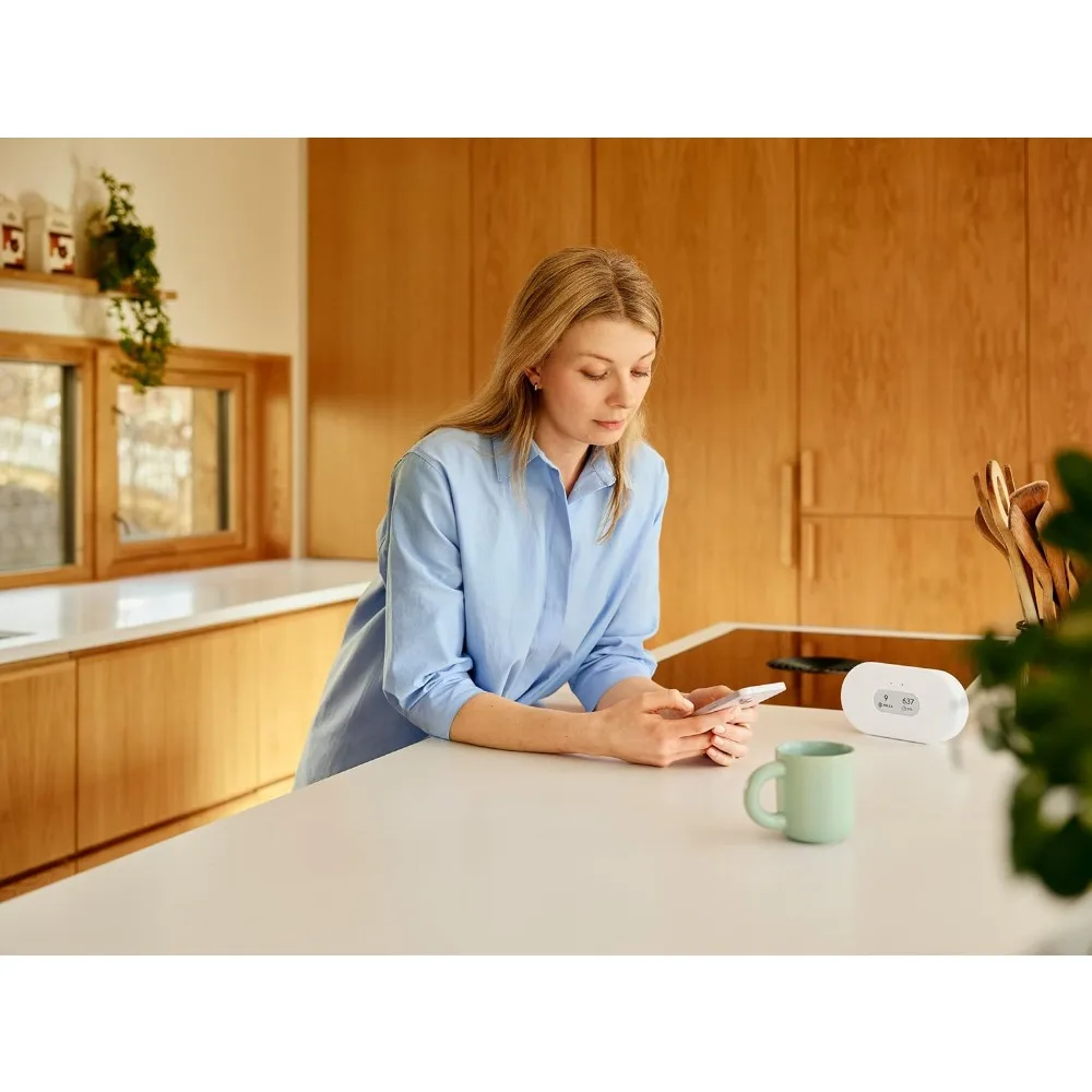 2960 View Plus - Battery Powered Radon & Air Quality Monitor (PM, CO2, VOC, Humidity, Temp, Pressure)