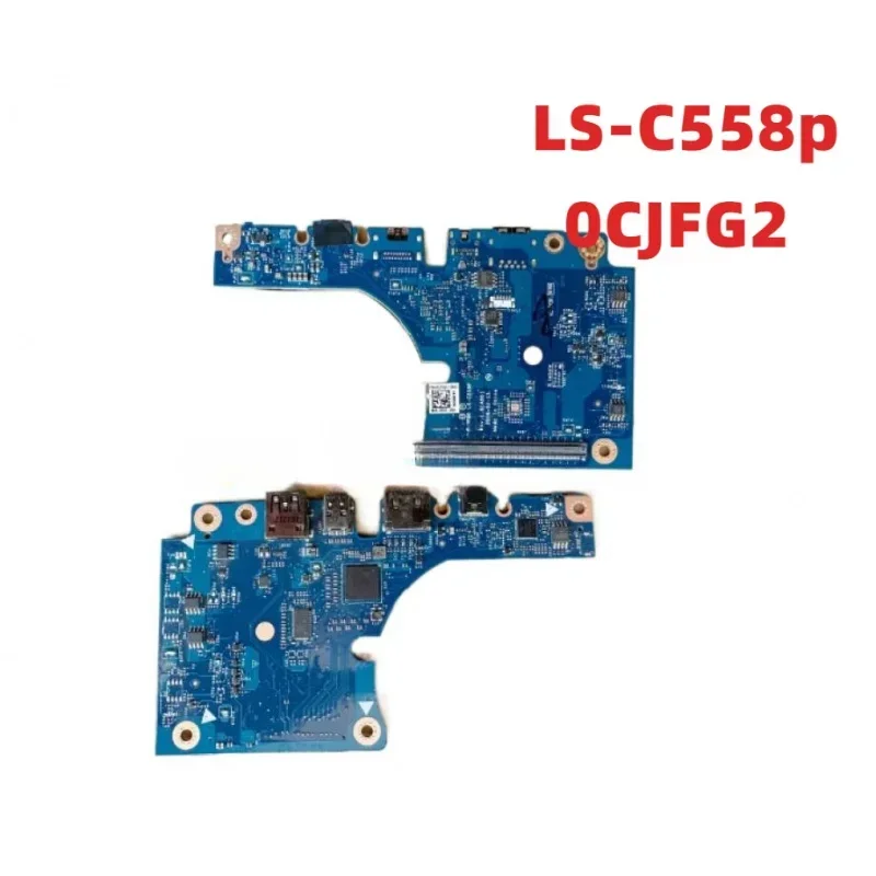 Original FOR Dell 7710 USB Interface Board HD Thunder and lightning ls-c558p 0CJFG2 CJFG2 100% Test ok