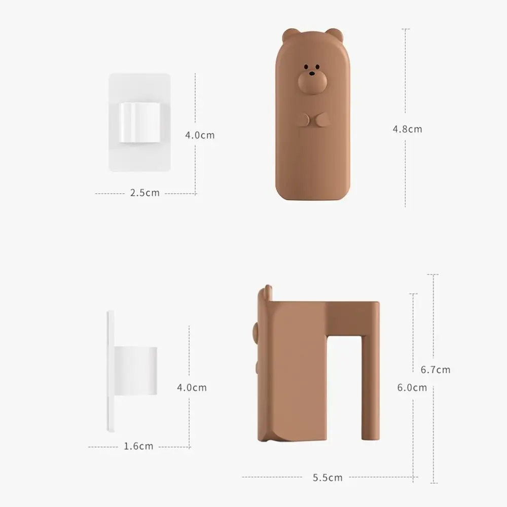 Butoir de porte en silicone, protection des doigts, anti-pincement des mains, serrure de sécurité durable pour bébé, facile à installer, anti-préhension, nouveau