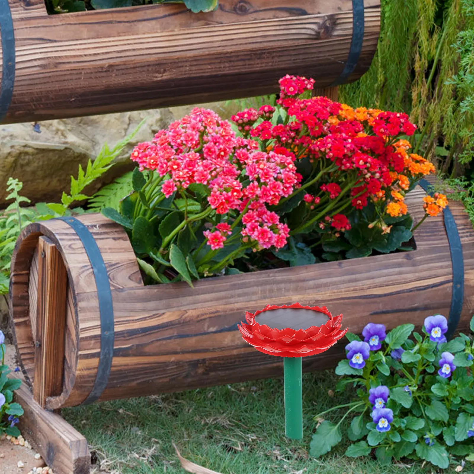 

Music Buddha Outdoor Machine Portable Speaker Solar Player Energy Garden Speakers Buddhist Lotus