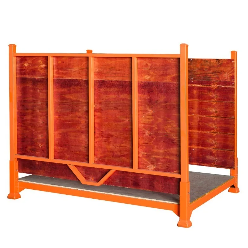 

1.8*1.5*1.5 meters orange folding shelf heavy shelf thickened steel one thing multi-purpose storage clever fixed shelf
