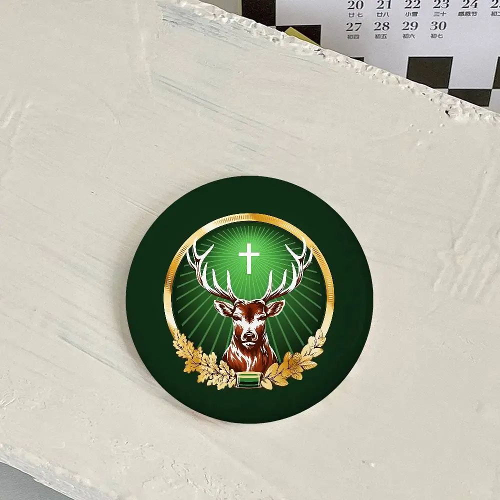 J-jagermeister شارات صفيح لينة زر دبوس بروش شارة معدنية مخصصة مجوهرات اكسسوارات قبعة حقيبة التلبيب #3