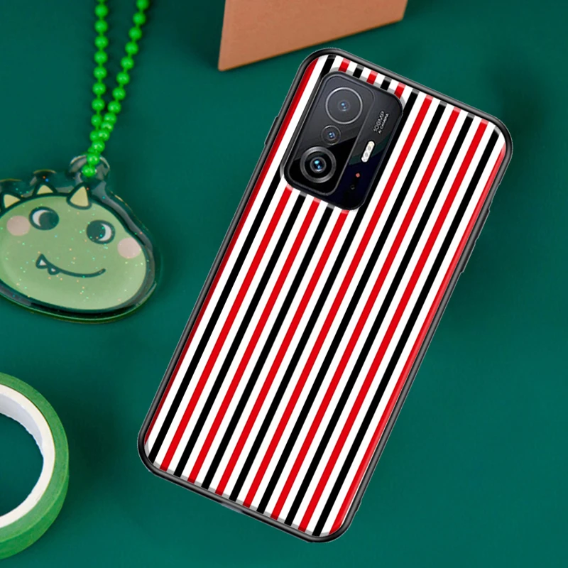 Milan Stylish Stripe Design Case For POCO F5 X5 X3 Pro X4 F4 GT F3 M5s C40 Cover For Xiaomi 13 12 Lite 11T 12T Pro 12X