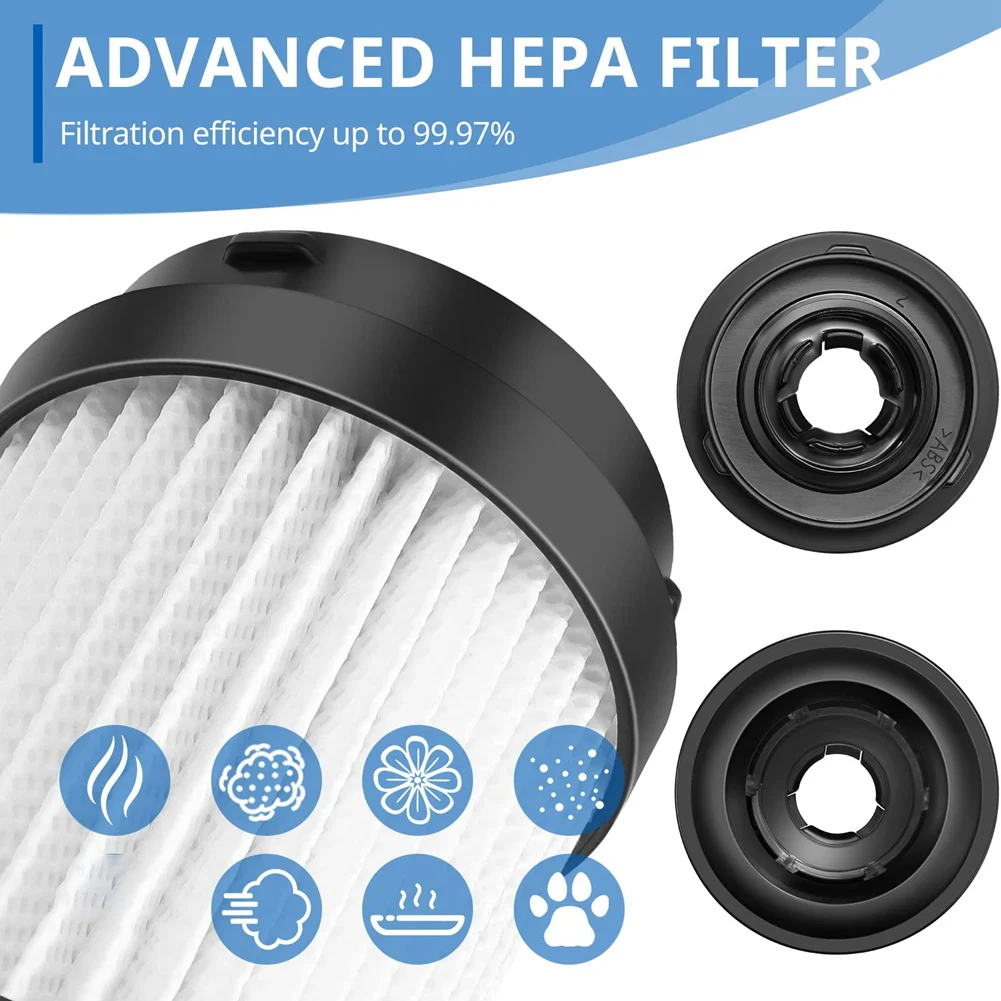 ABSS-HEPA Filters Replacement Parts Vacuum Cleaner Accessories Compatible For Pure ONE X