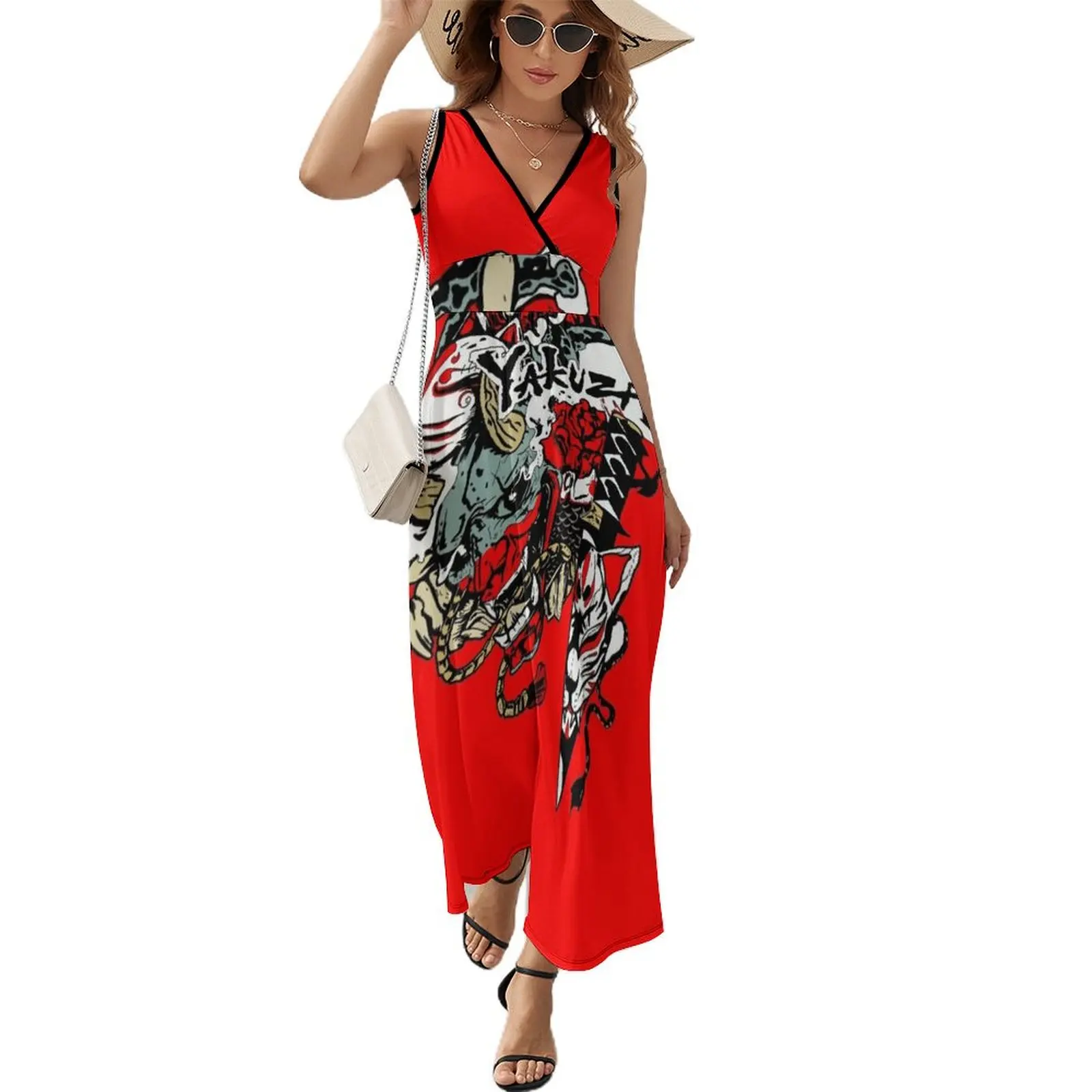 

yakuza kiwami Sleeveless Dress long sleeve dress women's summer clothing 2024 clothes for woman